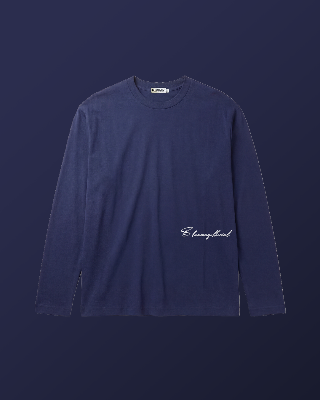 BLUAWAY BASIC NAVY BLUE LS