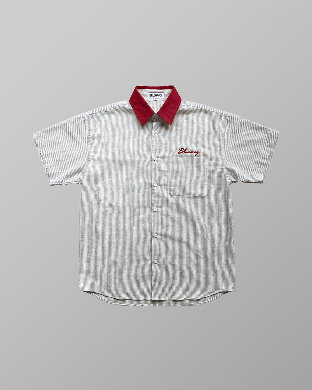 BLU EMBROIDER SHIRT 01 RED