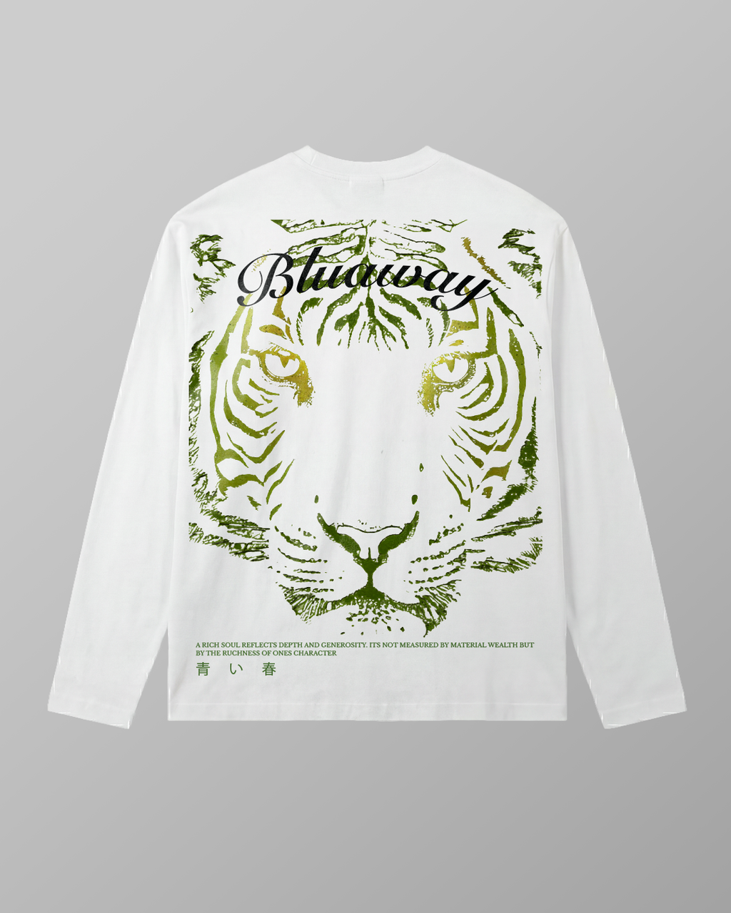 EMERALD FANG WHITE LS