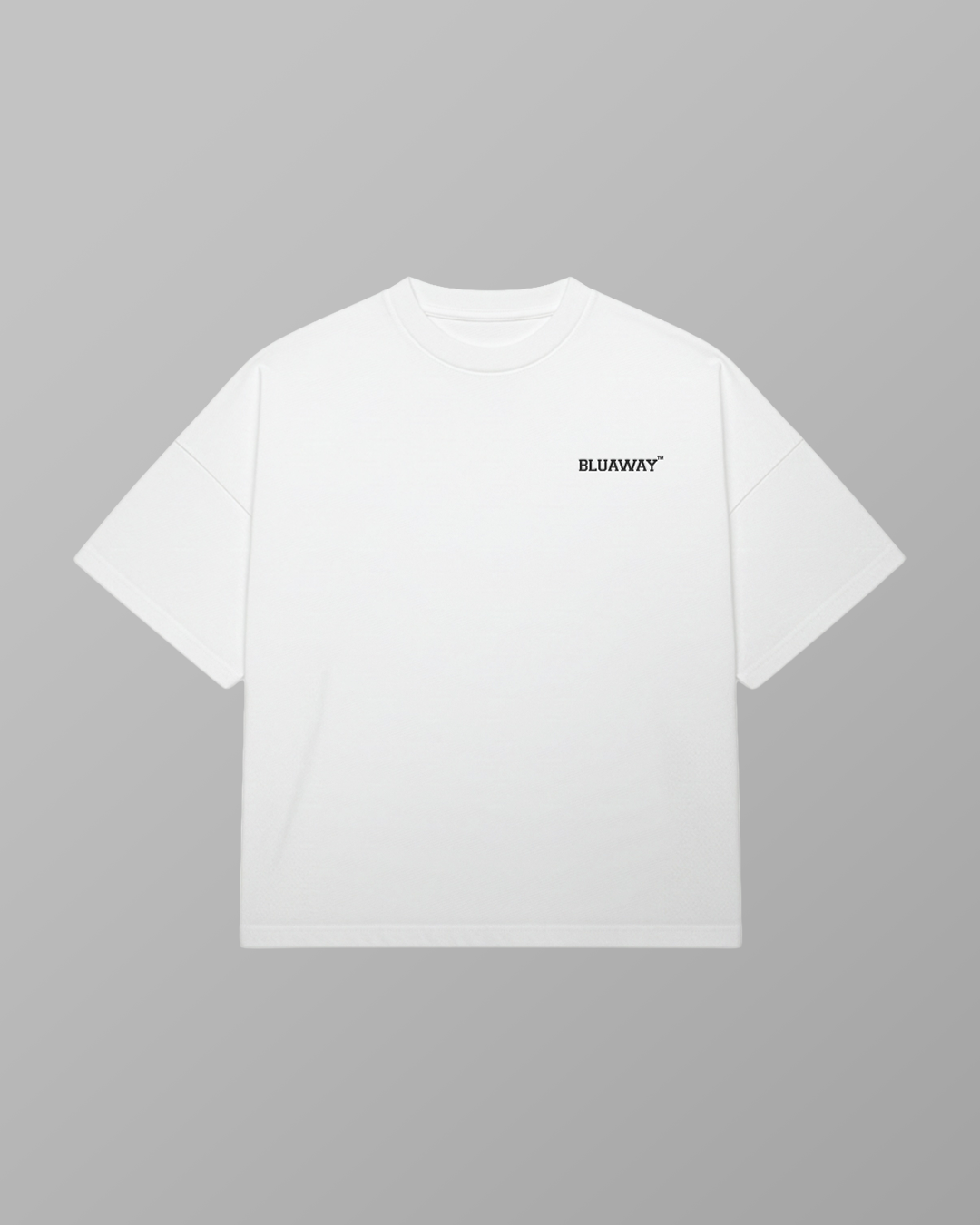 BLUAWAY WHITE ESSENTIAL TEE