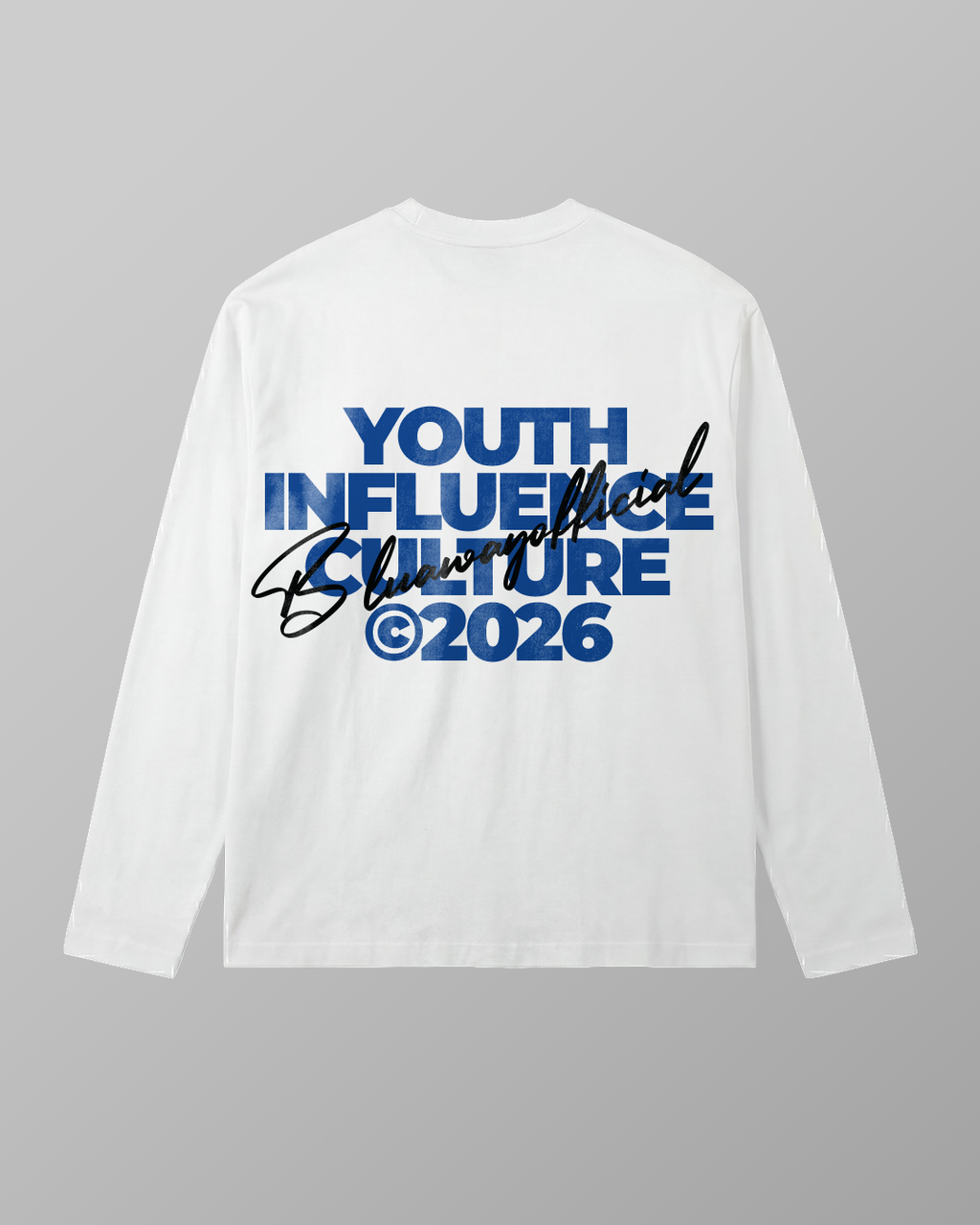 YOUTH INFLUENCE CULTURE LS WHITE