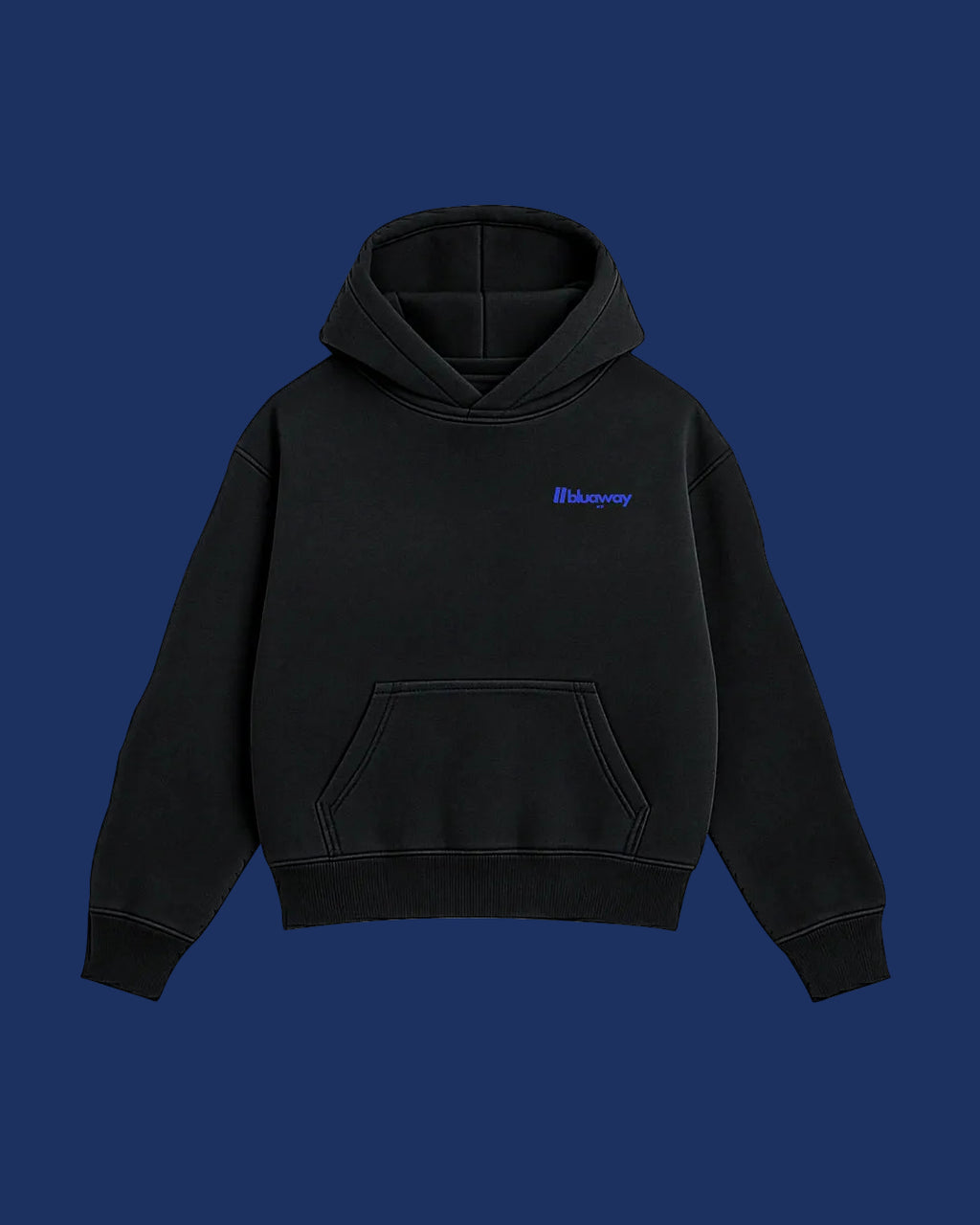 THE NY2 BLACK HOODIE