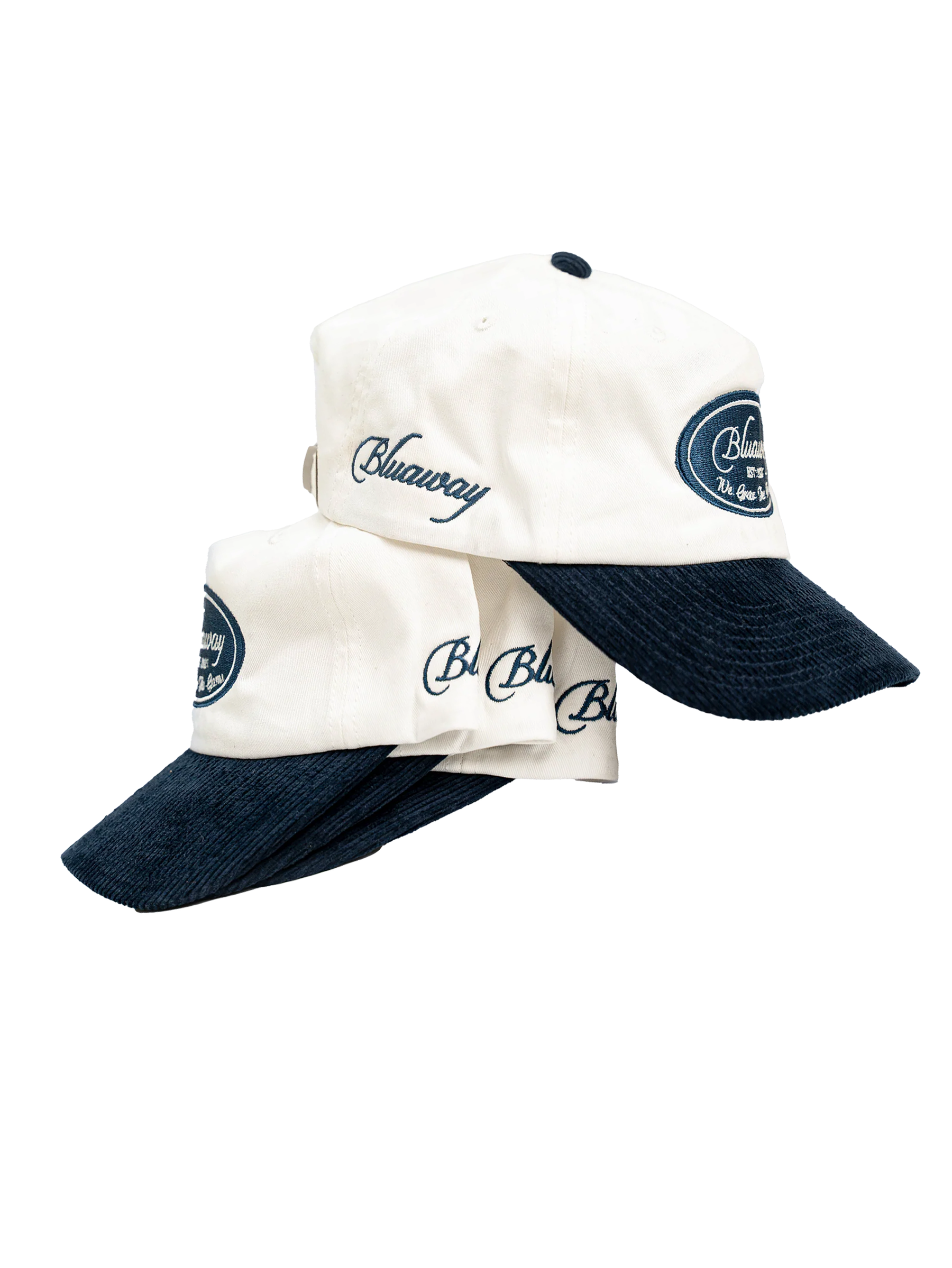 RETRO STITCH CAP BLUE
