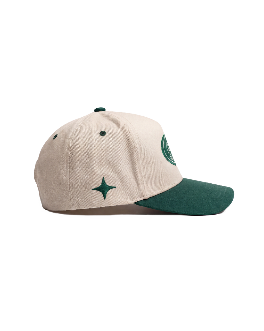 URBAN RETRO STITCH CAP GREEN