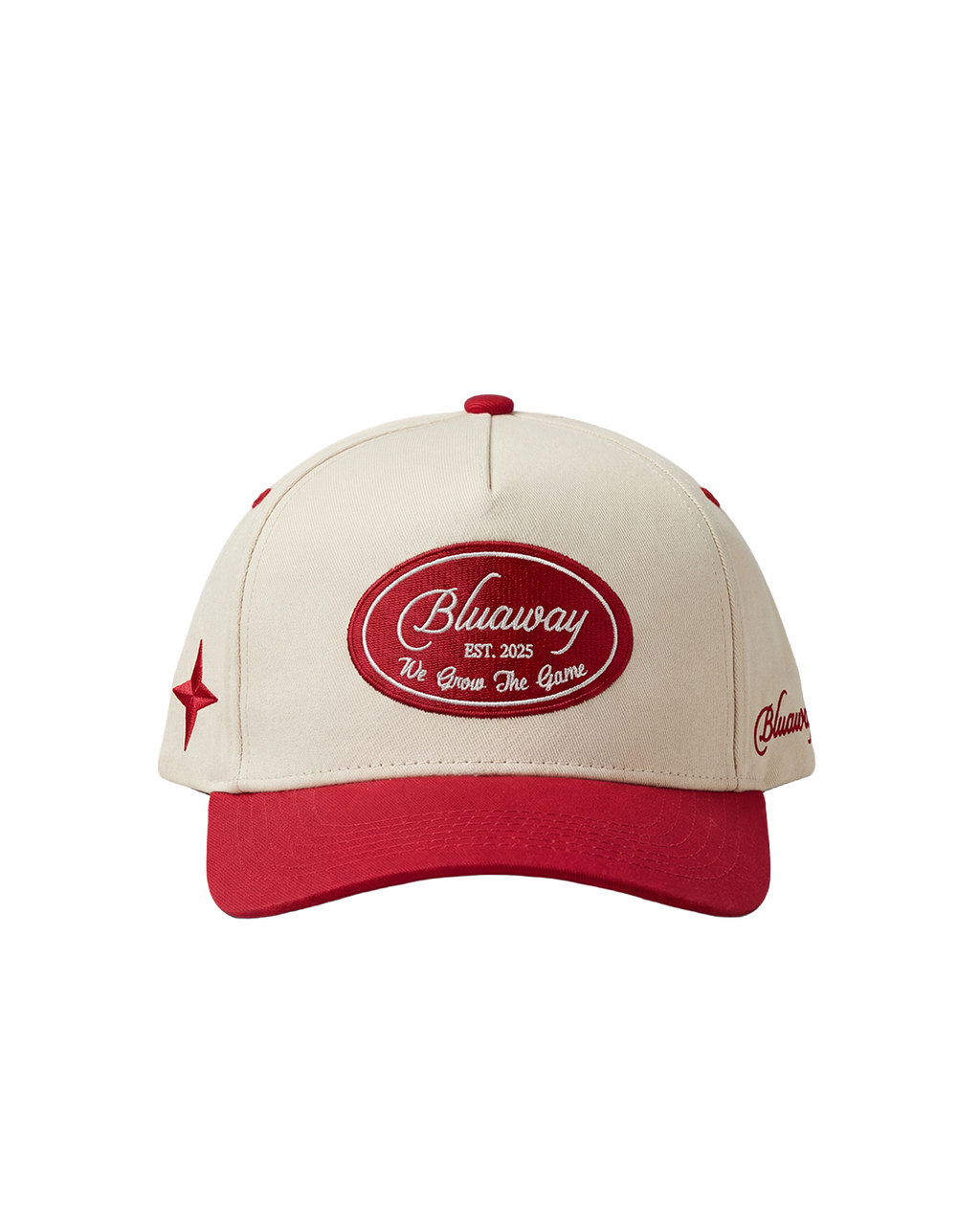 URBAN RETRO STITCH CAP RED