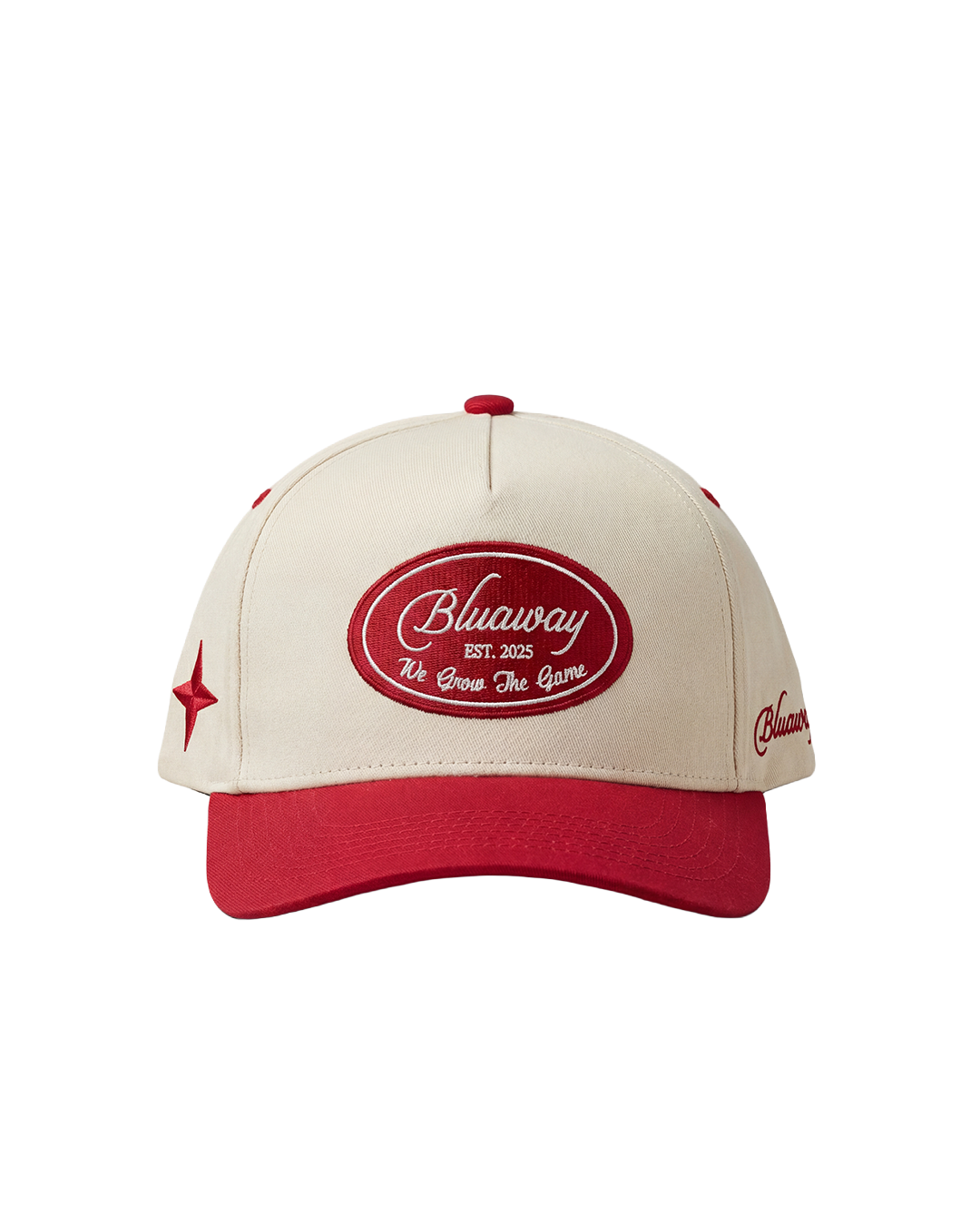 URBAN RETRO STITCH CAP RED