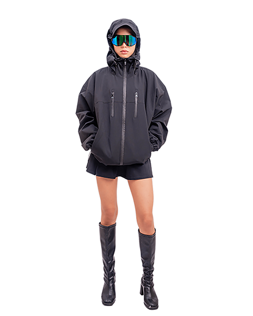 PHANTOM BLACK WINDBREAKER