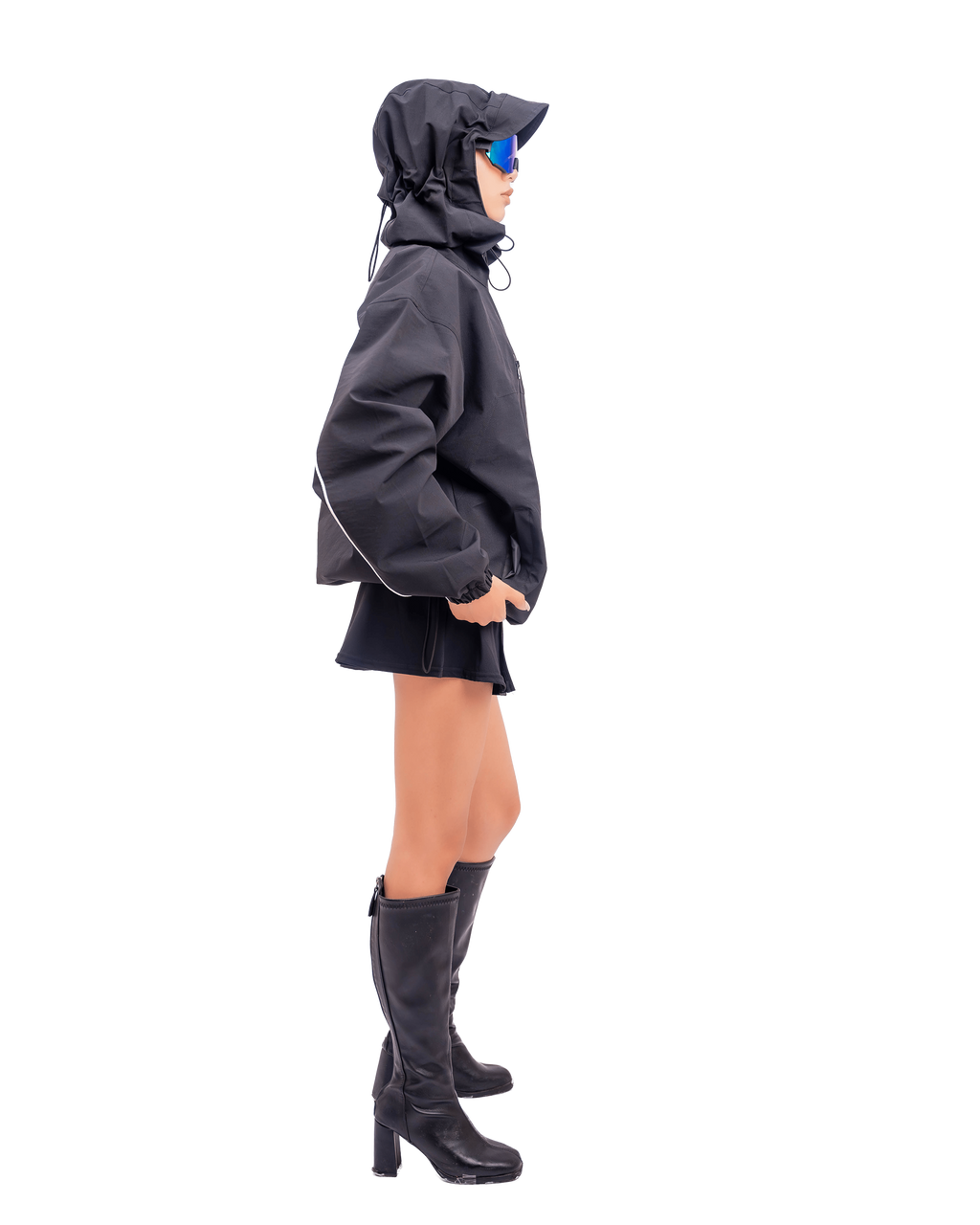 PHANTOM BLACK WINDBREAKER