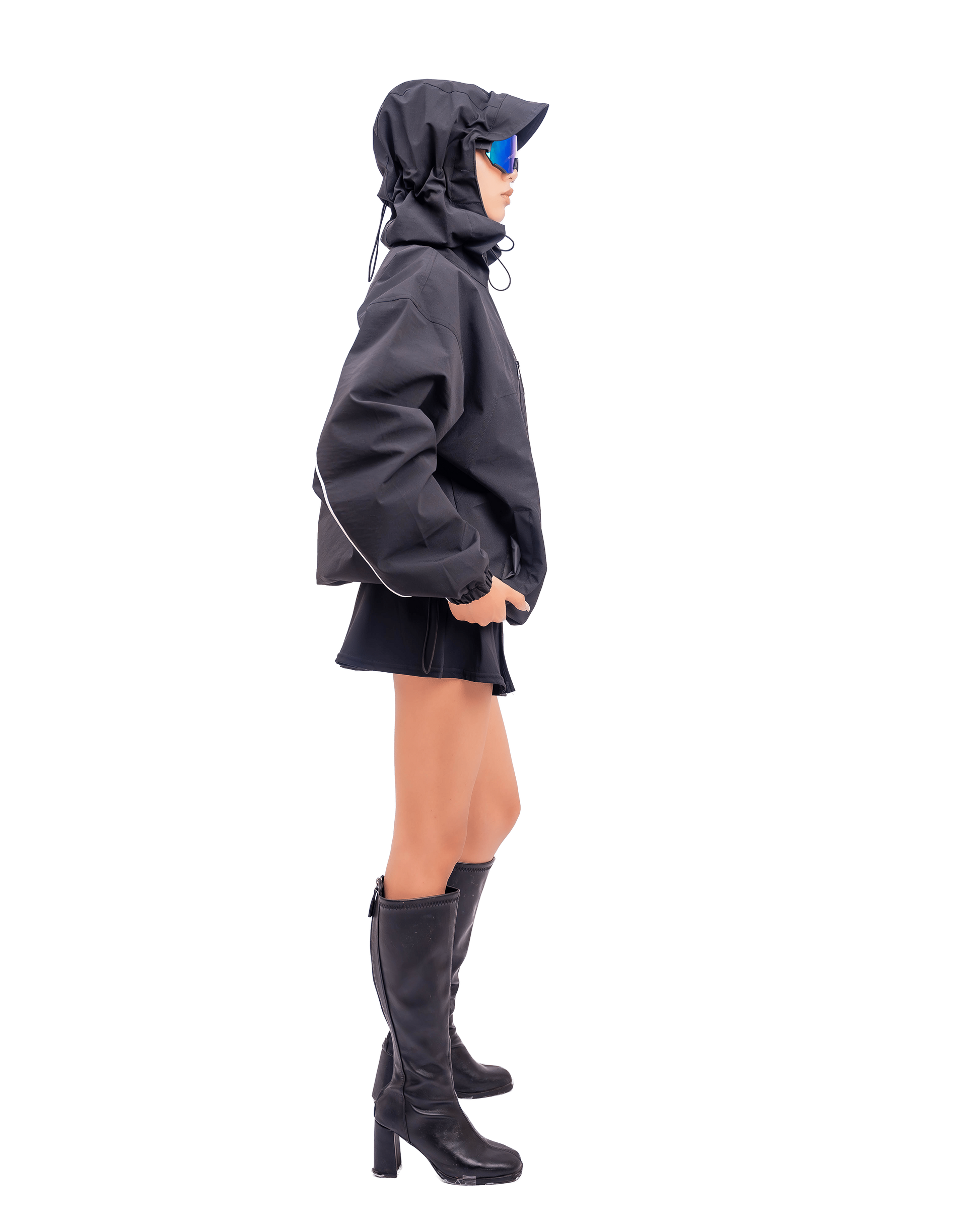PHANTOM BLACK WINDBREAKER