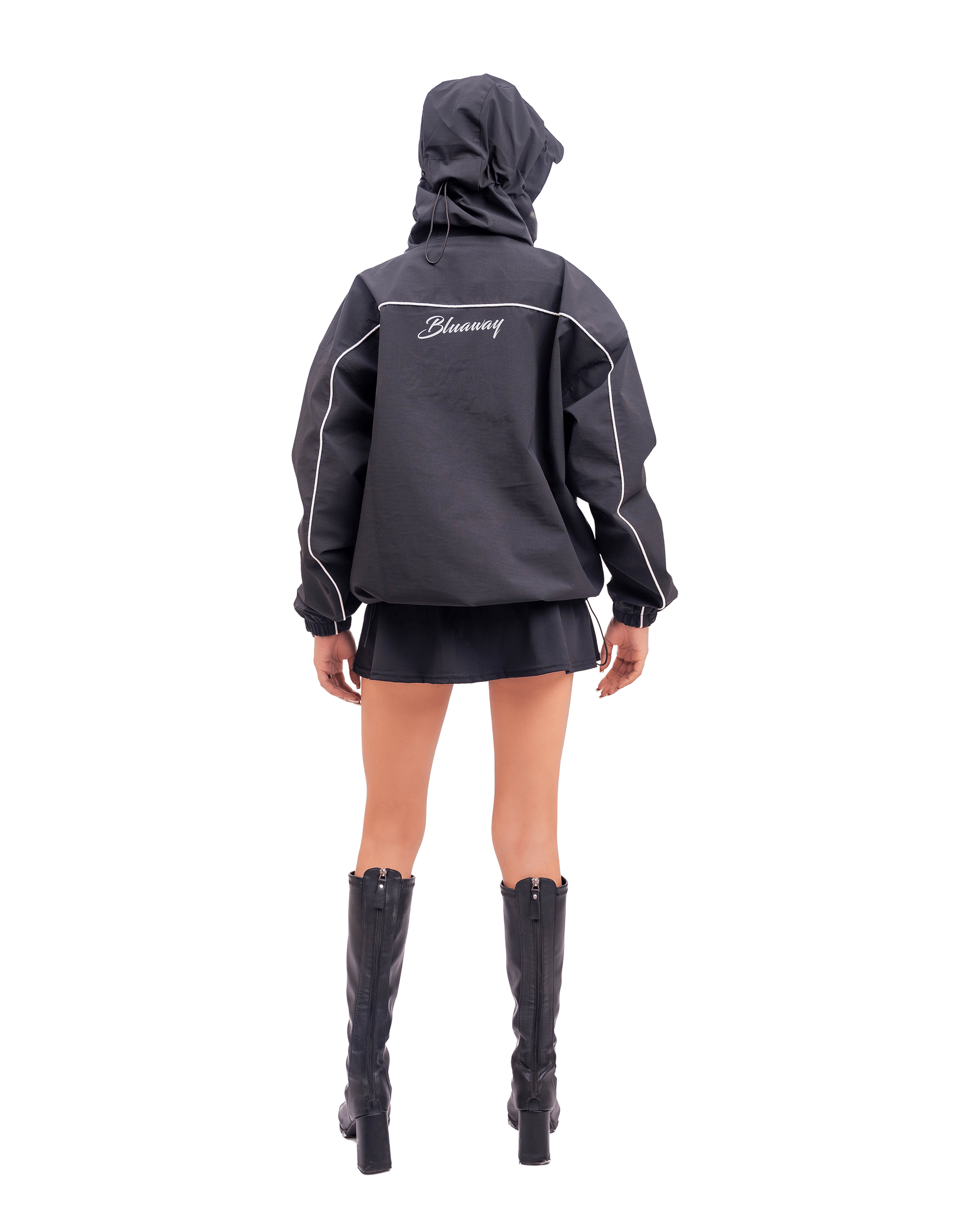 PHANTOM BLACK WINDBREAKER