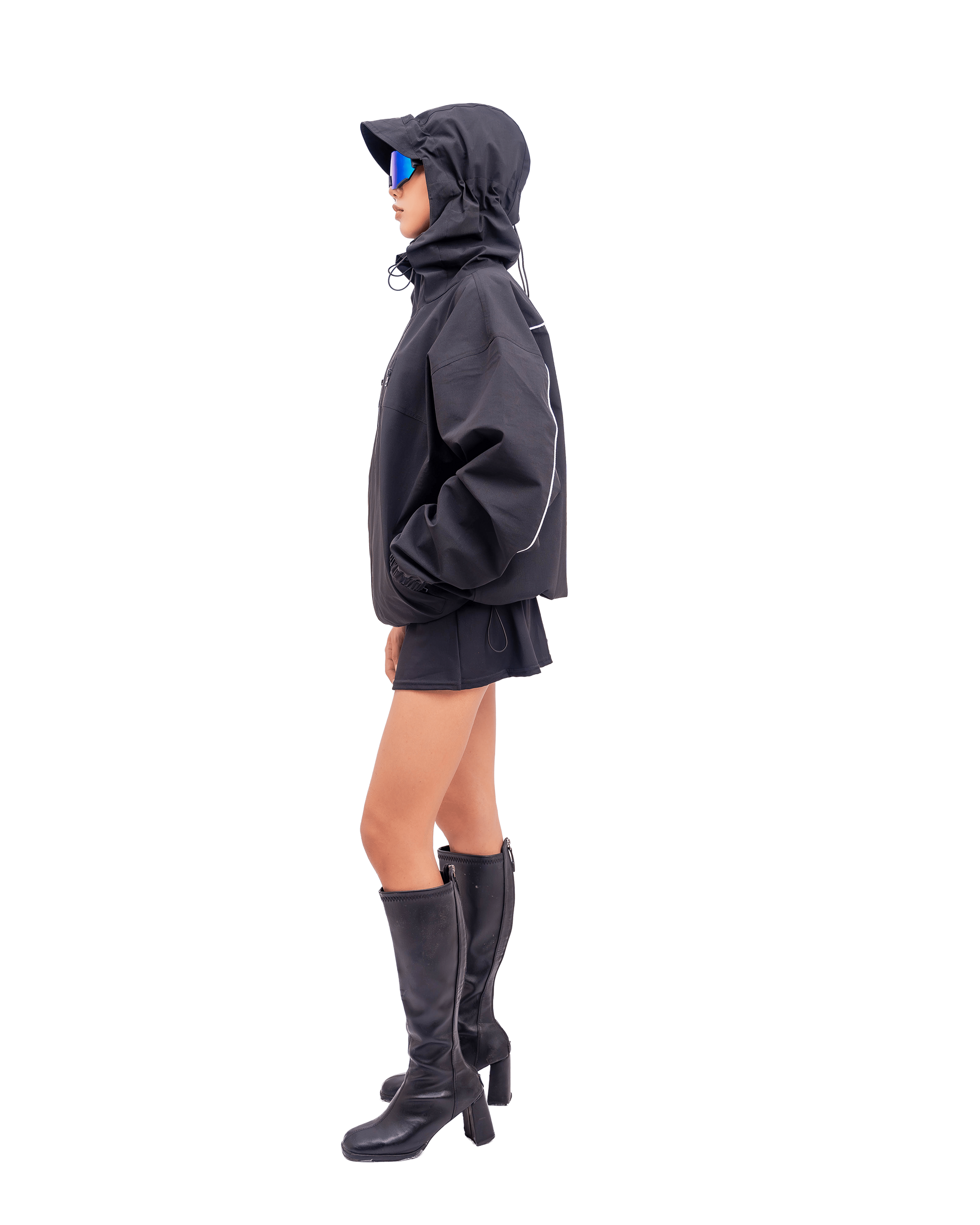PHANTOM BLACK WINDBREAKER