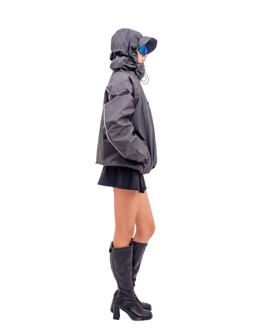 PHANTOM GREY WINDBREAKER