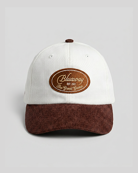 RETRO STITCH CAP BROWN