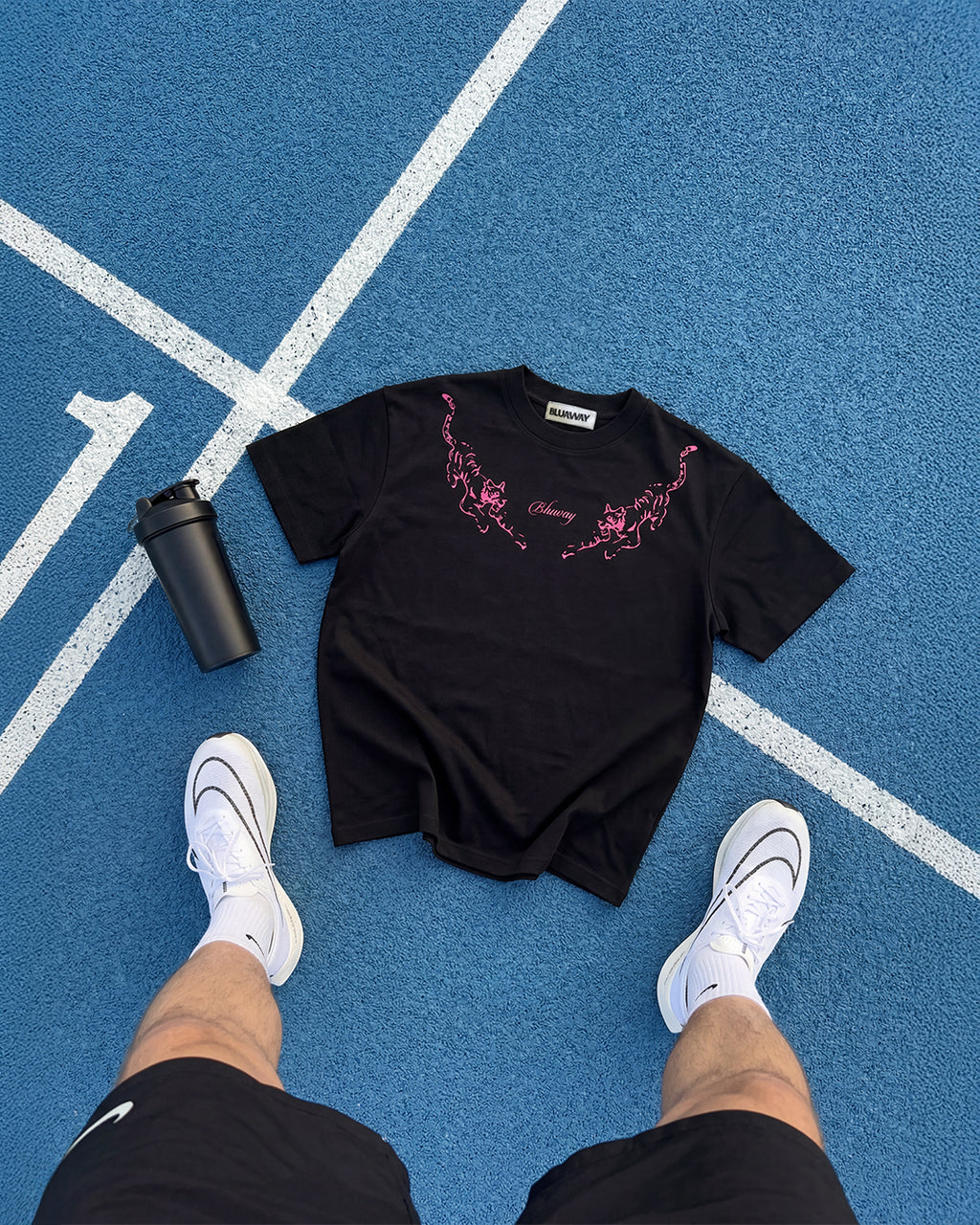 Predator Tee Midnight Black