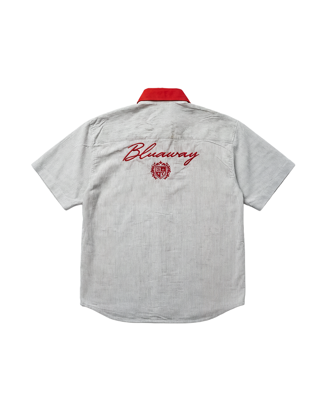 BLU EMBROIDER SHIRT 01 RED