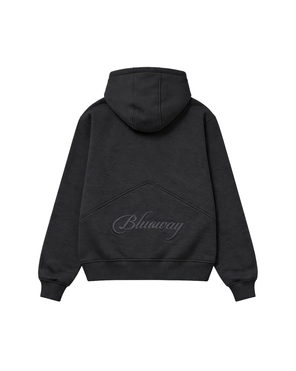 SIGNATURE BLACK ZIP-UP