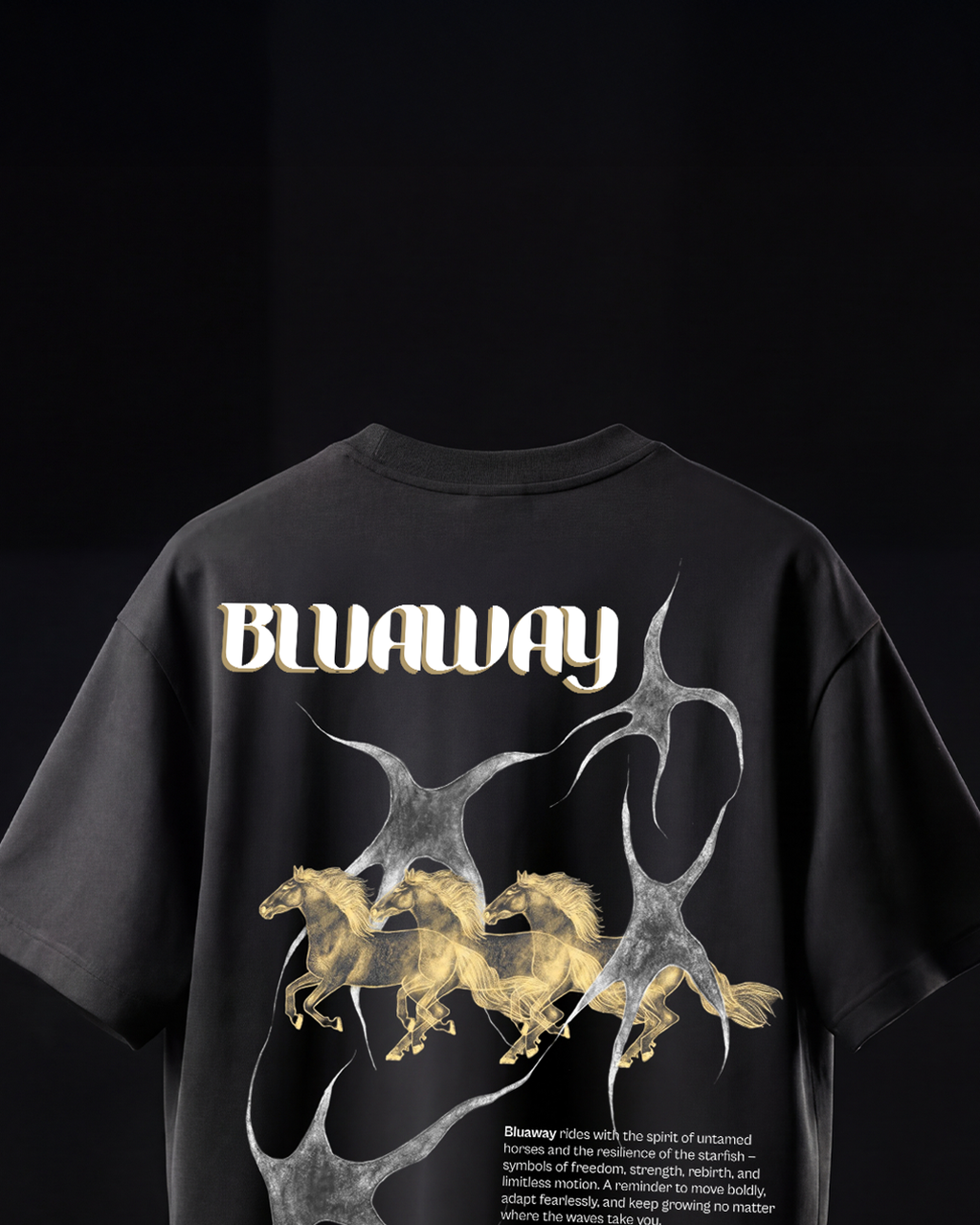 Golden Stampede Half Black