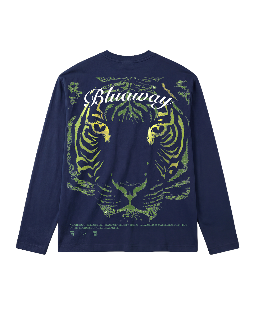EMERALD FANG NAVY BLUE LS