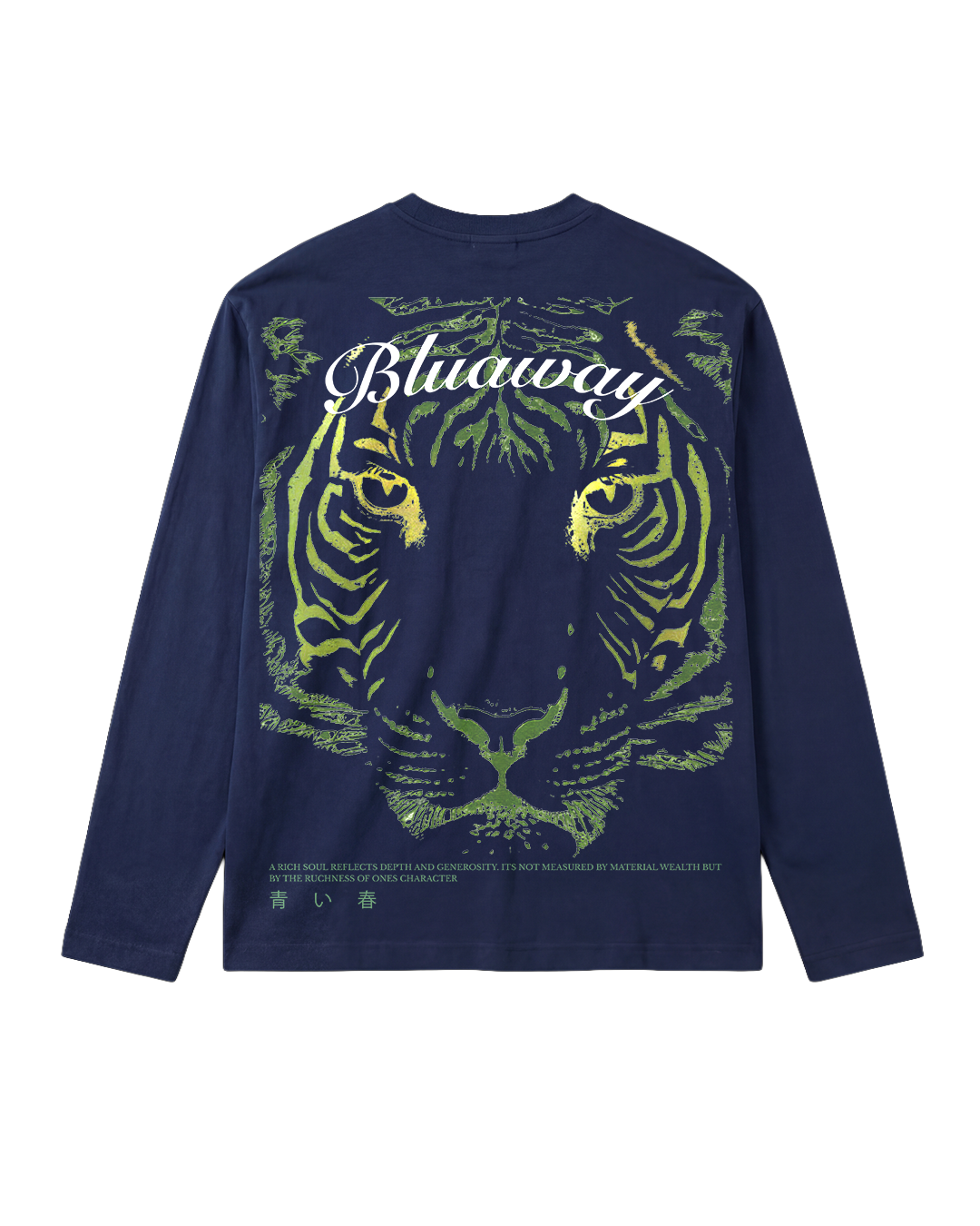 EMERALD FANG NAVY BLUE LS