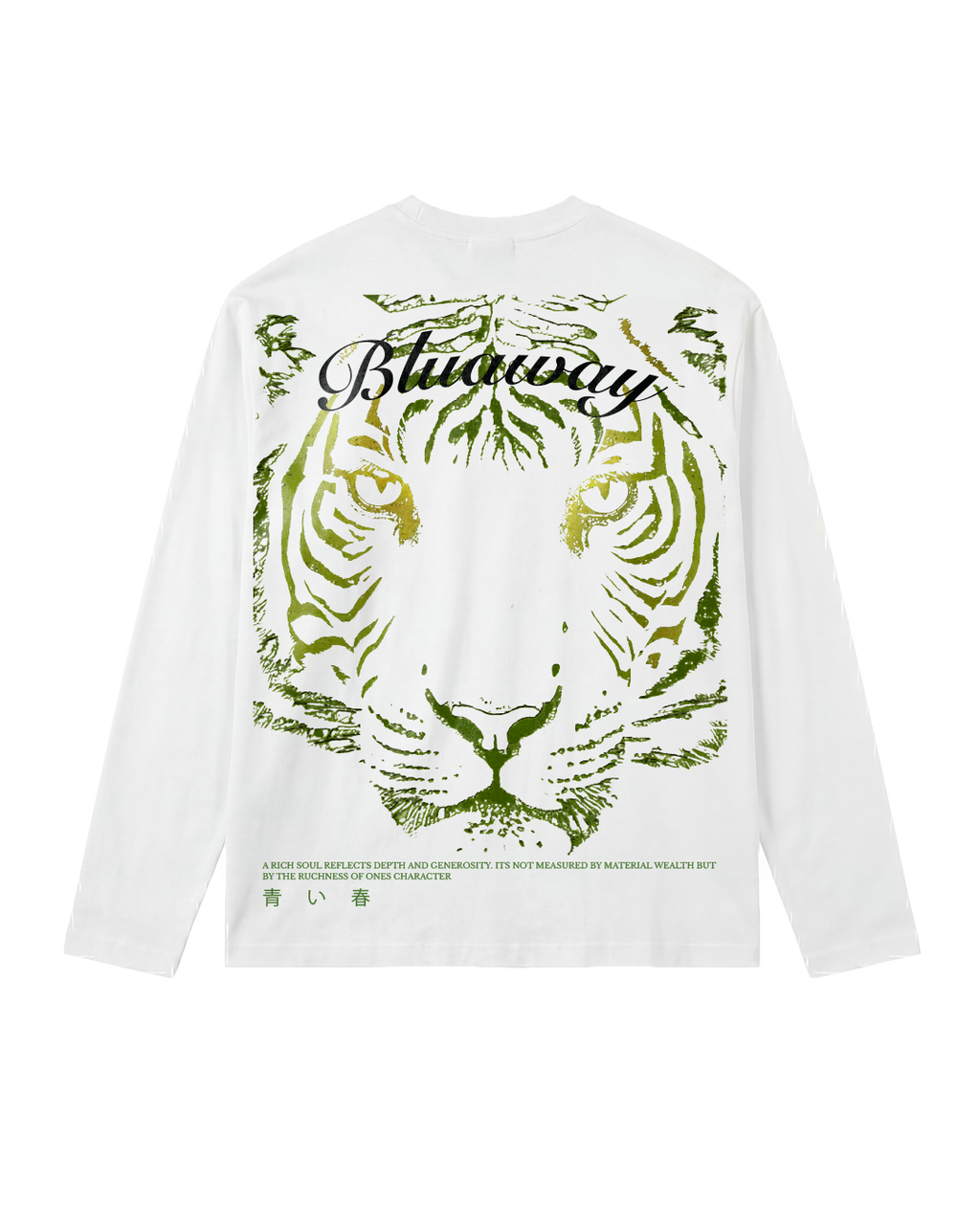 EMERALD FANG WHITE LS