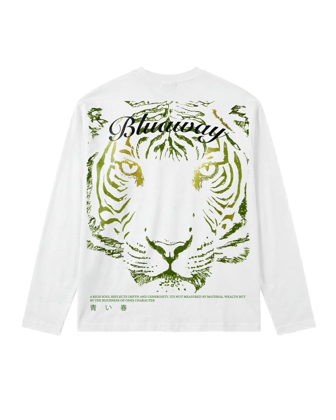 EMERALD FANG WHITE LS