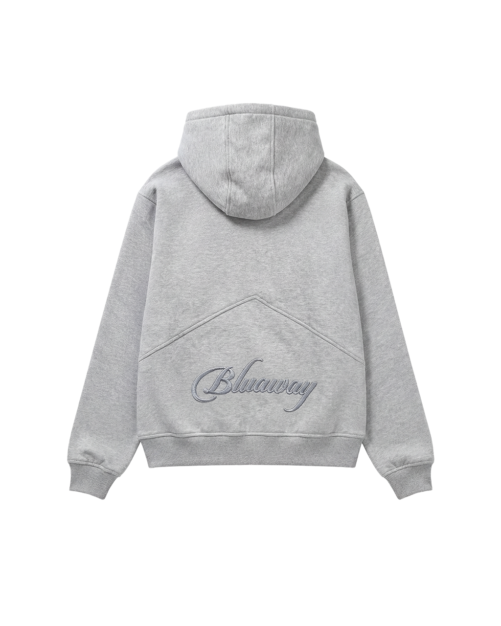 SIGNATURE GREY ZIP-UP