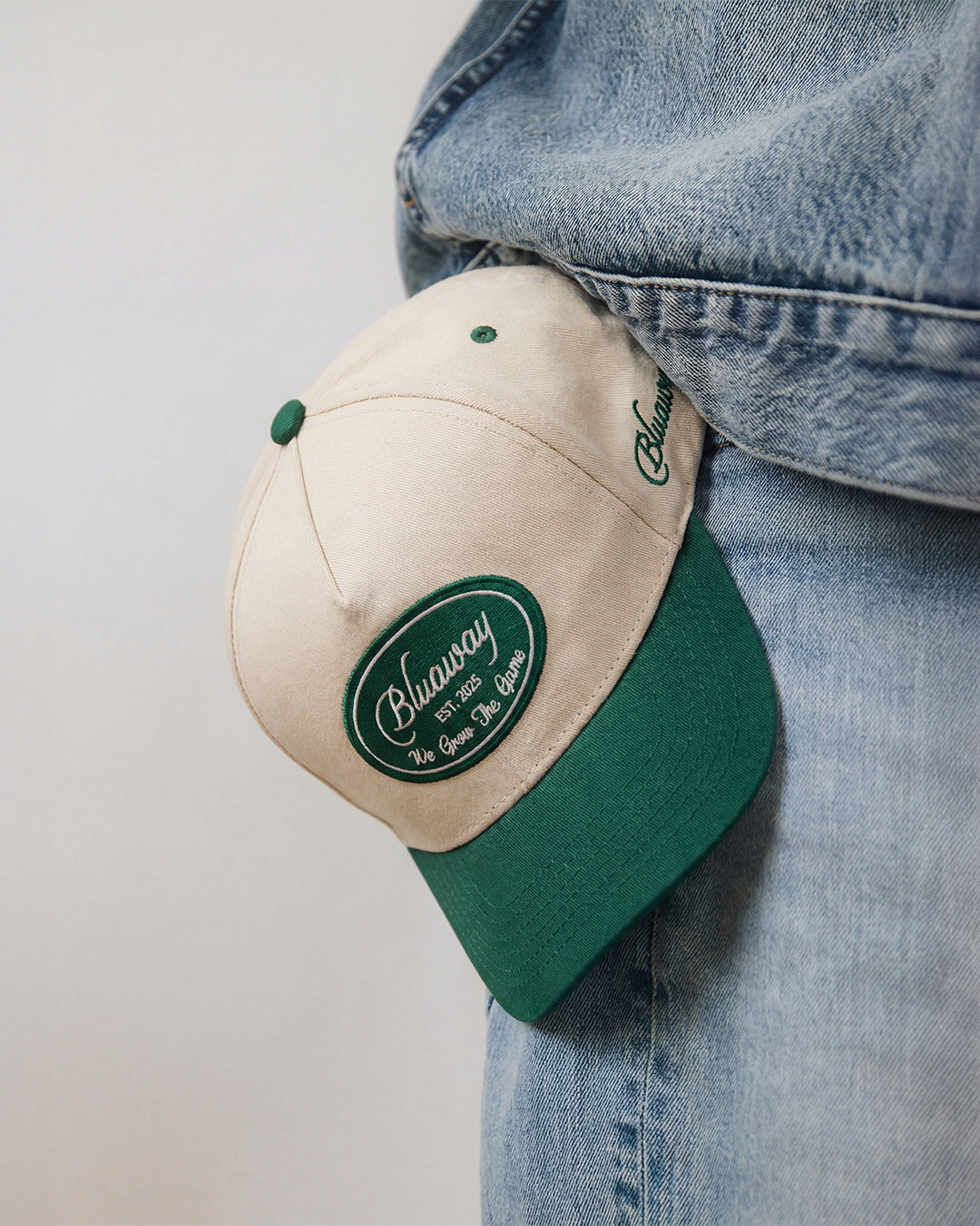 URBAN RETRO STITCH CAP GREEN