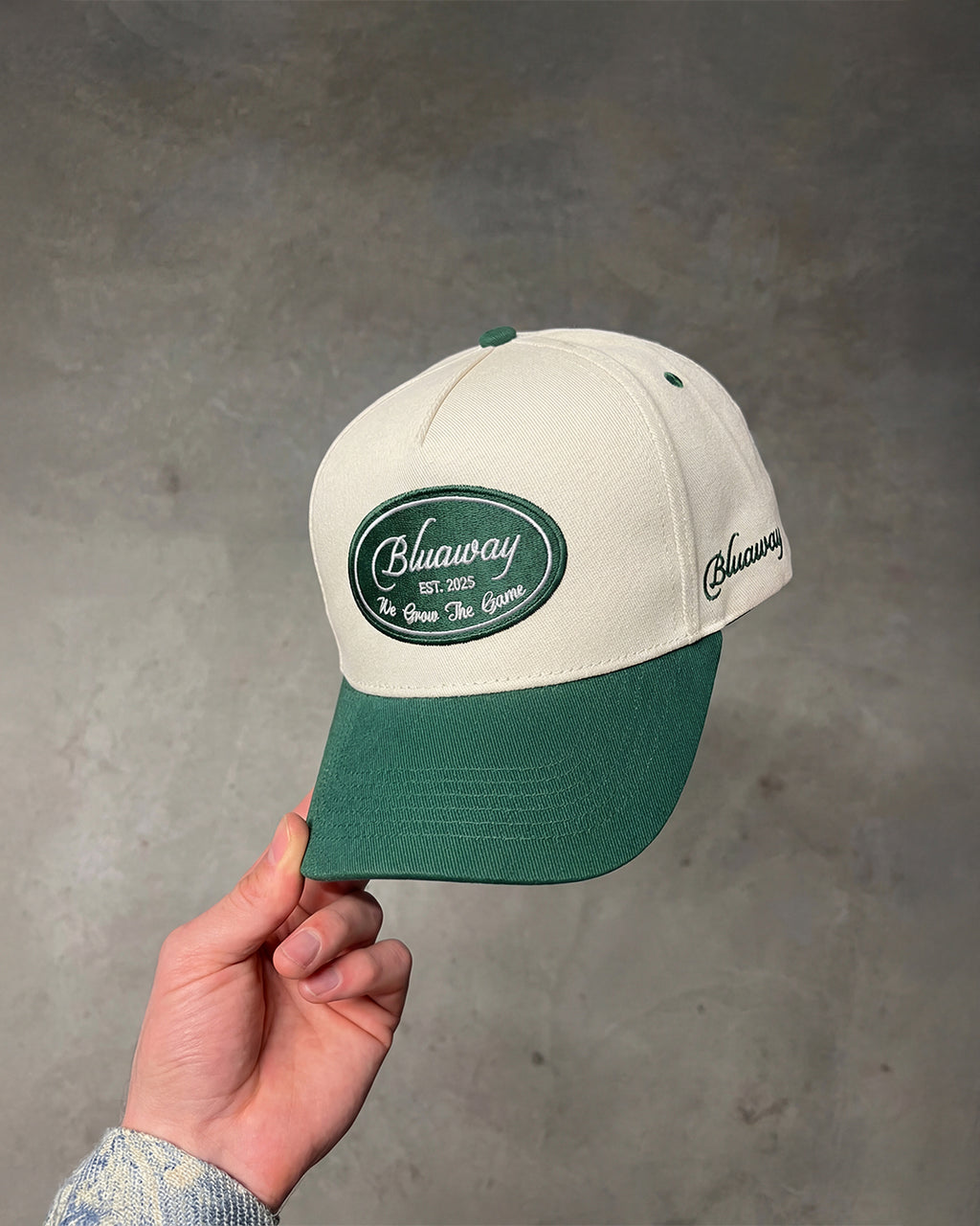 URBAN RETRO STITCH CAP GREEN