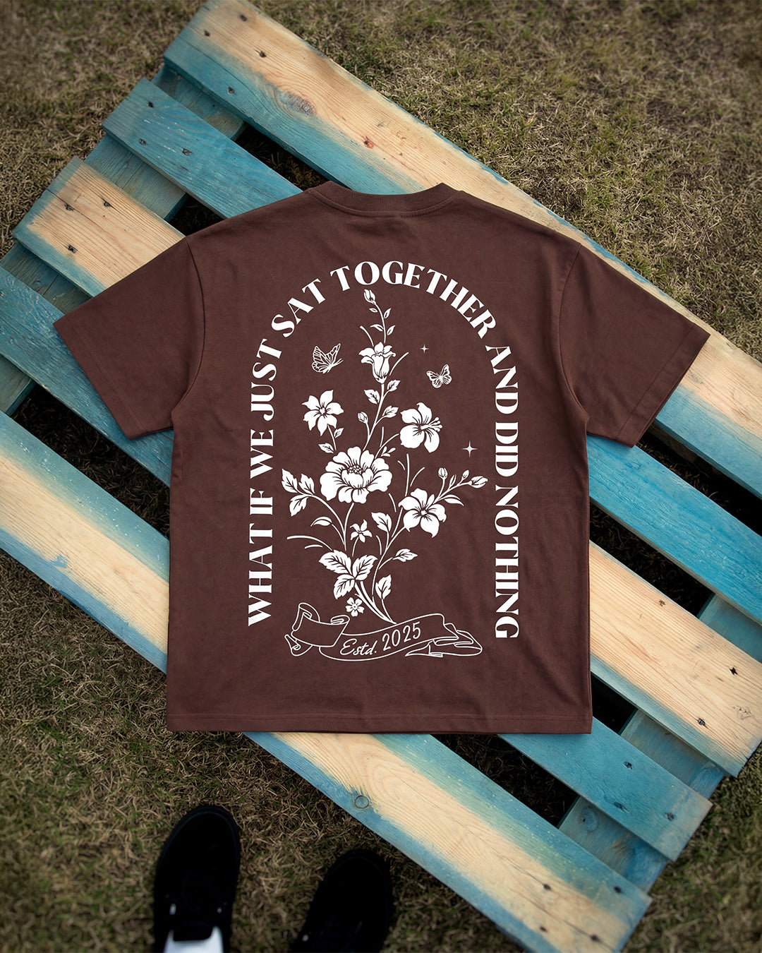 Bloom Core Tee Brown