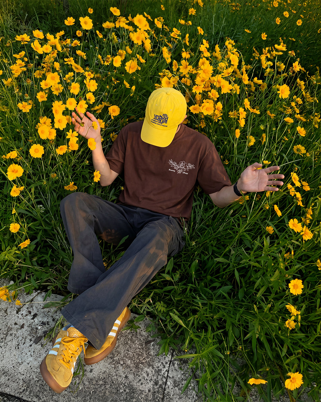 Bloom Core Tee Brown