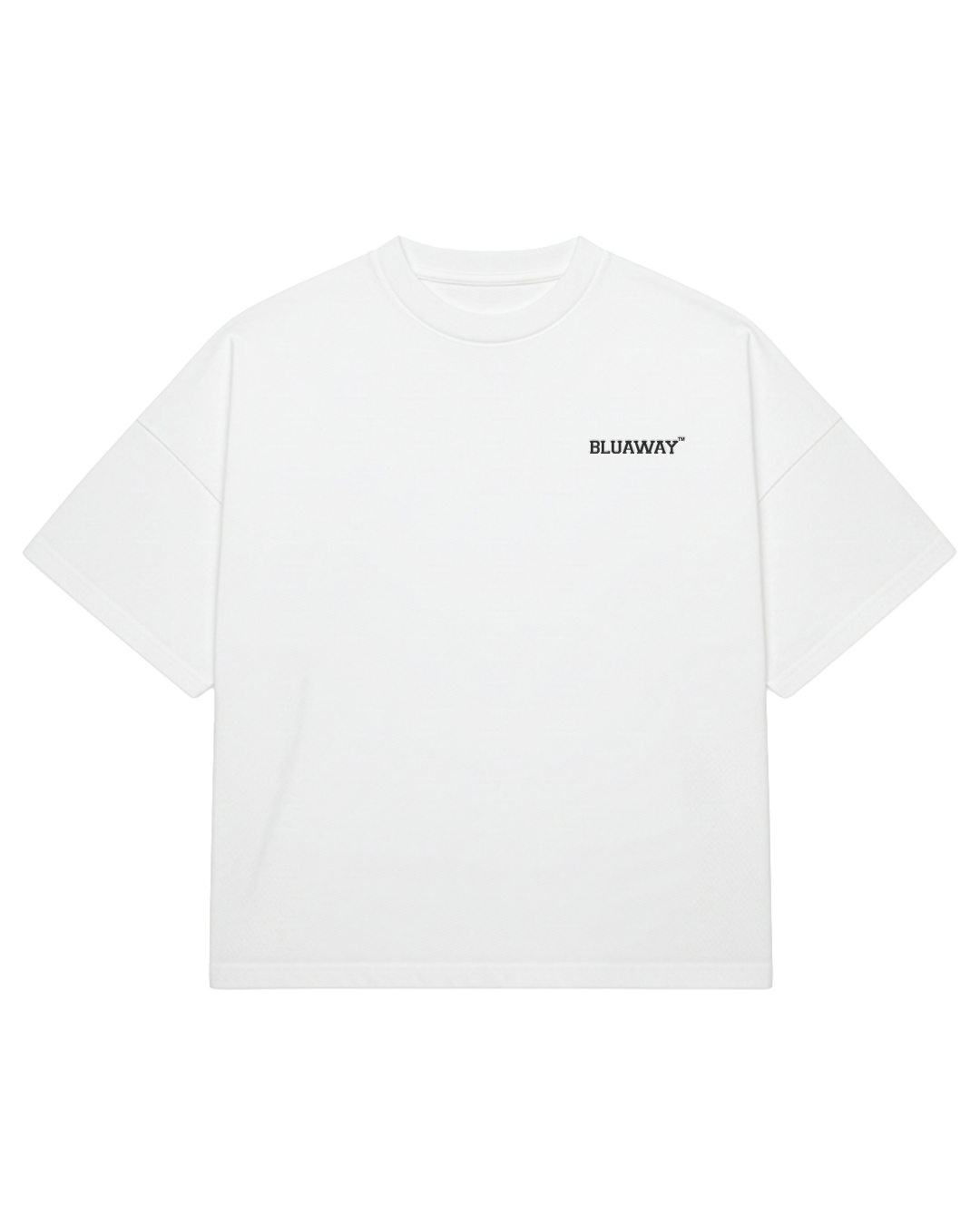 BLUAWAY WHITE ESSENTIAL TEE