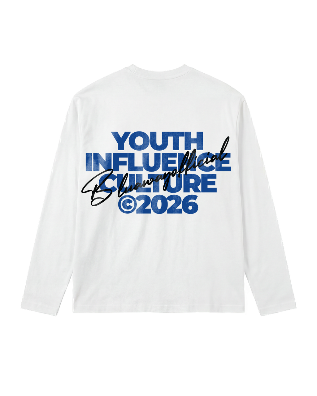 YOUTH INFLUENCE CULTURE LS WHITE