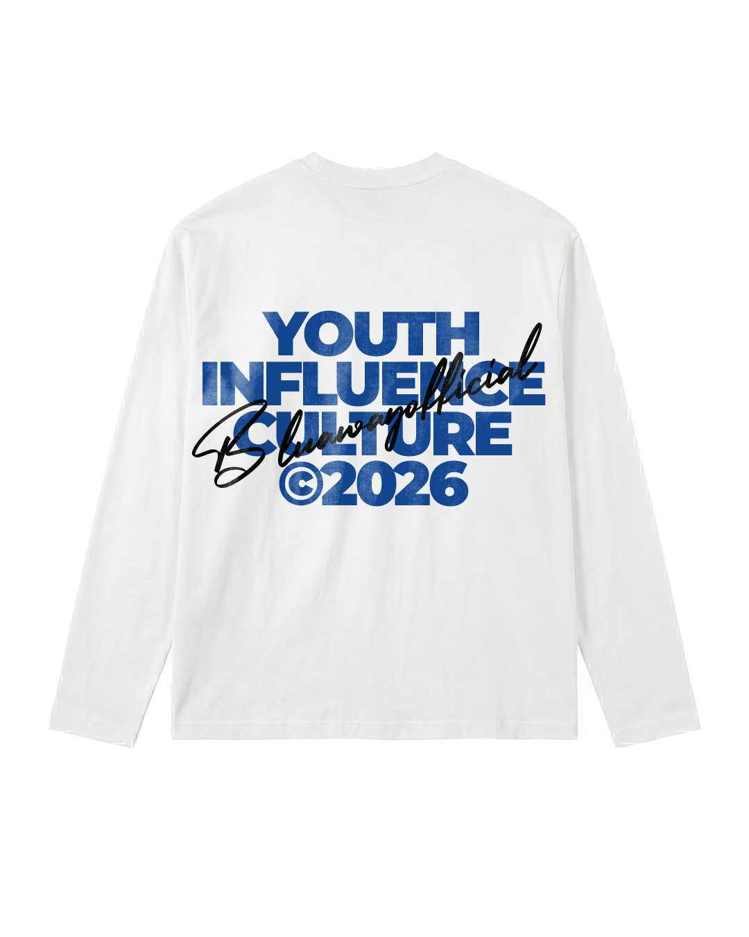 YOUTH INFLUENCE CULTURE LS WHITE
